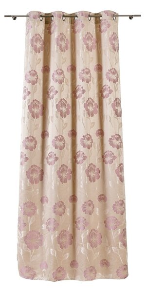 Béžový závěs 140x245 cm Izolde – Mendola Fabrics