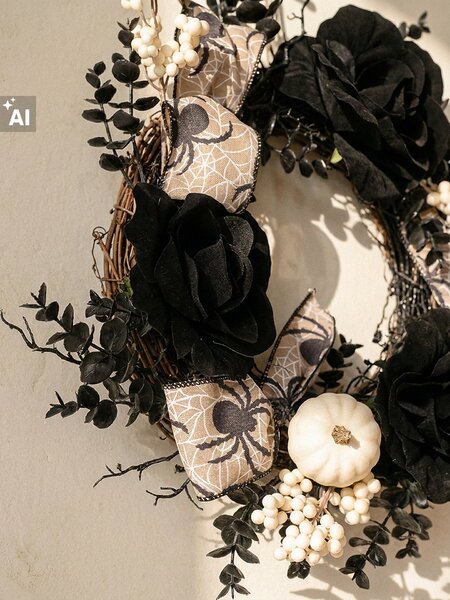 Sinsay - Dekorativní věnec s halloweenským motivem - vícebarevná