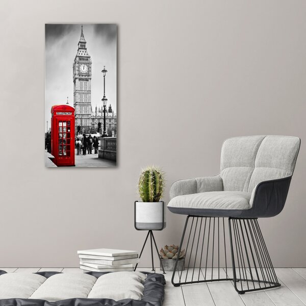 Vertikální Foto obraz na plátně Big Ben Londýn ocv-62334706