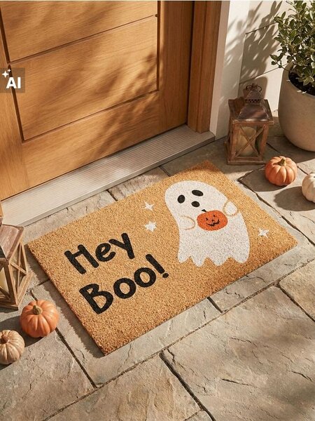 Sinsay - Rohožka s halloweenským motivem - vícebarevná