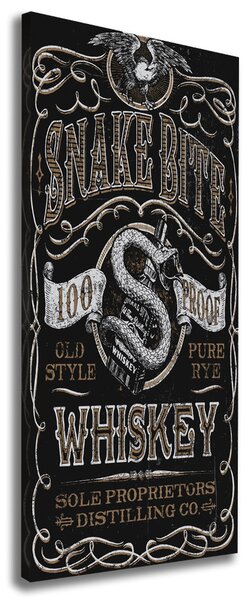 Vertikální Moderní obraz canvas na rámu Whiskey ocv-62997275