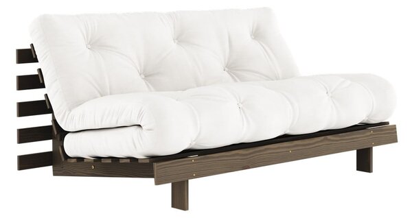 Bílá rozkládací pohovka 160 cm Roots – Karup Design