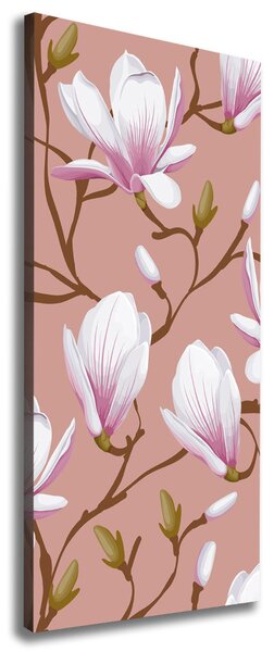 Vertikální Vertikální Foto obraz na plátně do obýváku Magnolie ocv-63798452