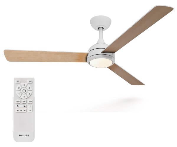 Philips - LED Stmívatelný stropní ventilátor CIVX LED/24W/230V + DO