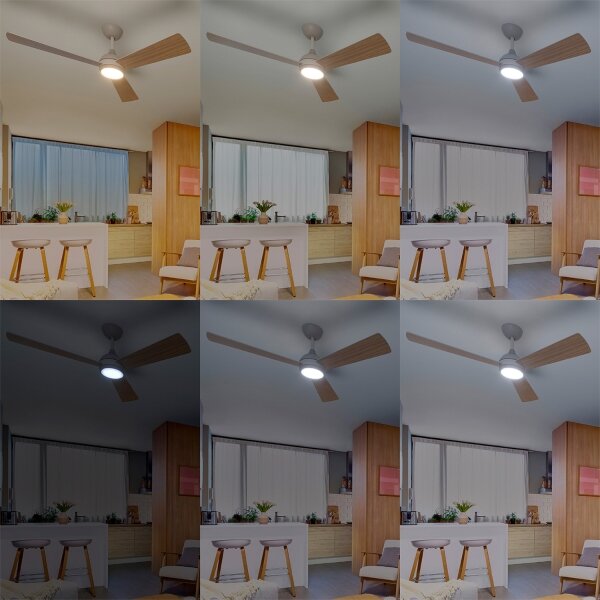 Philips - LED Stmívatelný stropní ventilátor CIVX LED/24W/230V + DO