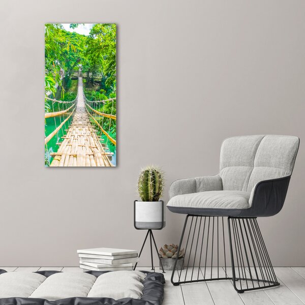 Vertikální Foto obraz canvas Visací most ocv-64435231