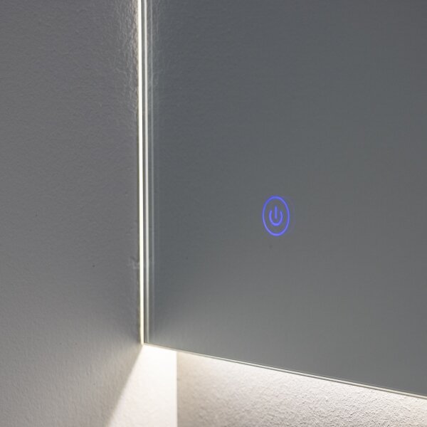 Brilagi - LED Koup. zrcadlo QUARTIERE LED/18W/230V 50x55 IP44 CRI 90 stmív. +CCT