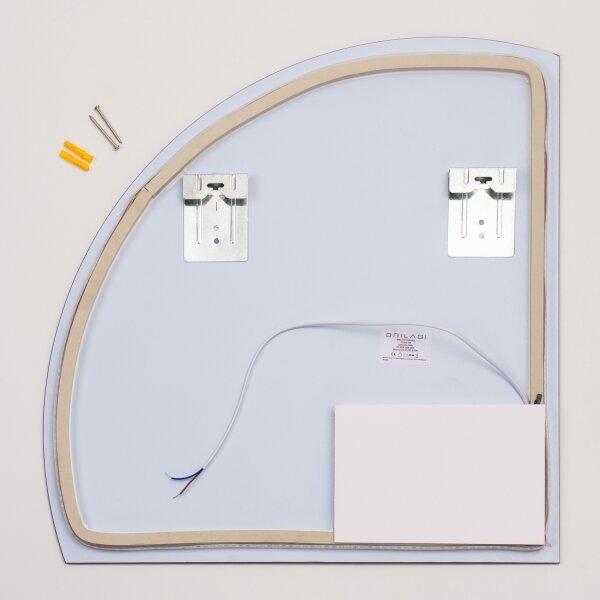 Brilagi - LED Koup. zrcadlo QUARTIERE LED/18W/230V 50x55 IP44 CRI 90 stmív. +CCT