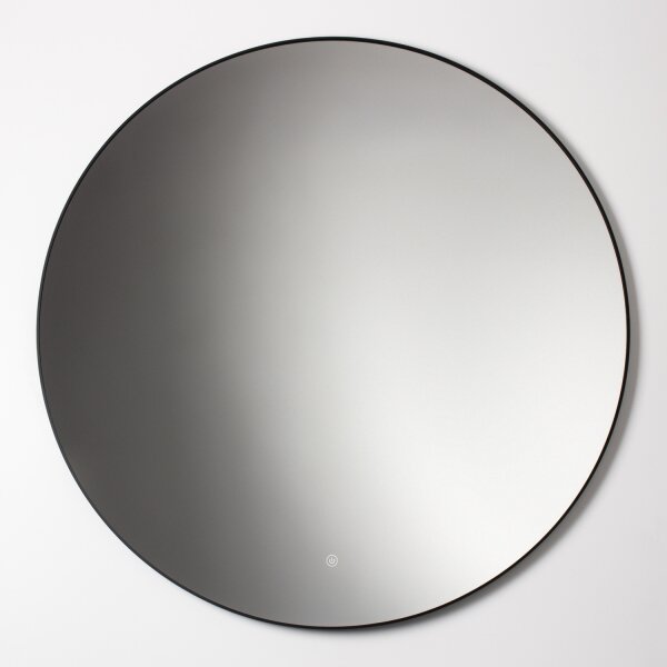 Brilagi - LED Koup. zrcadlo VENA BLACK LED/26W/230V 80 cm IP44 CRI 90 stmív.+CCT