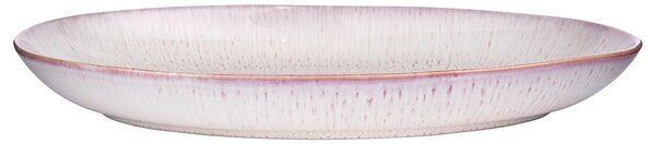TAVIRA Servírovací talíř 36 x 22 cm - růžová