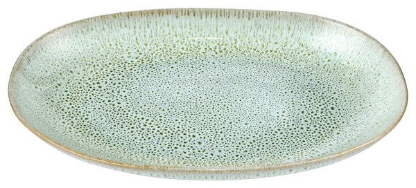 TAVIRA Servírovací talíř 36 x 22 cm - zelená