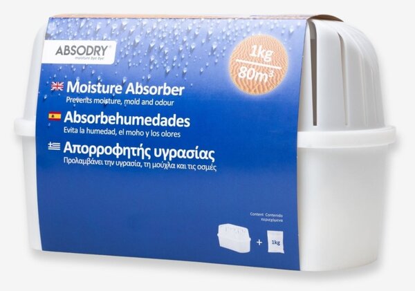 Everbrand Sweden Everbrand pohlcovač vlhkosti Absodry Big, pro místnost do 80 m3, 1000 g