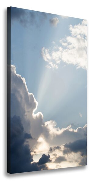 Vertikální Foto obraz na plátně Mraky na nebi ocv-66271880
