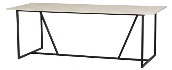 Jídelní stůl z jasanového dřeva 90x220 cm Silas – WOOOD