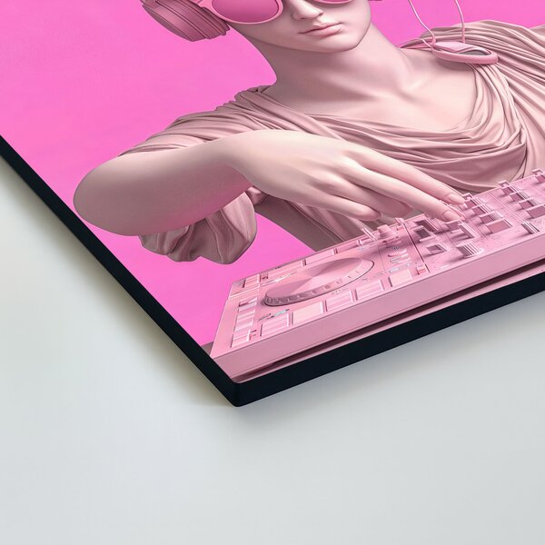 DUBLEZ | Moderní pop-art obraz - DJ Socha | UV tisk, Premium