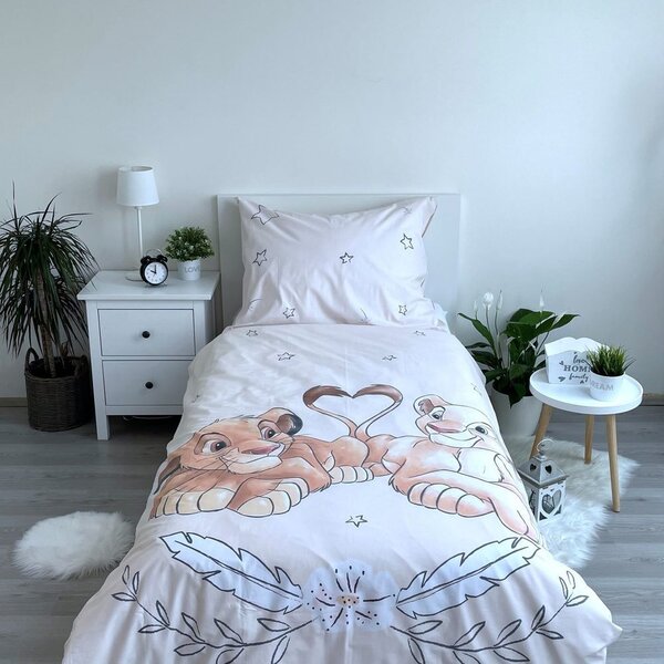 Jerry Fabrics Svítící povlečení Lví král - 140 x 200 cm / 70 x 90 cm