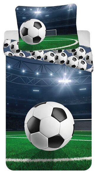 Jerry Fabrics Povlečení Fotbalový stadion - 140 x 200 cm / 70 x 90 cm