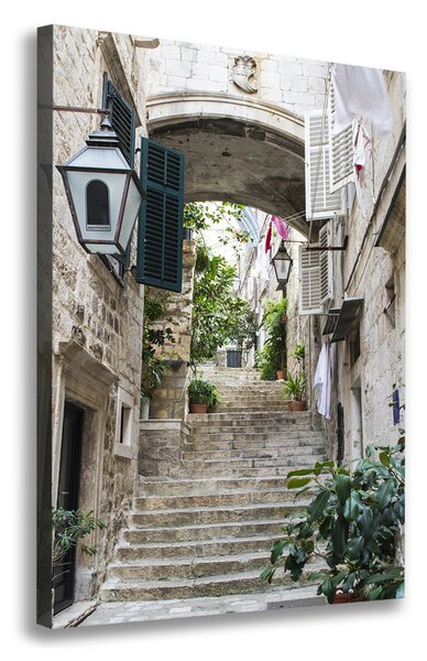 Vertikální Foto obraz na plátně Uličky Dubrovník ocv-66628505