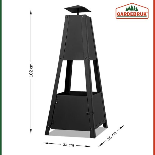 Deuba Pyramidové ohnište
