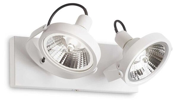 Bodové svítidlo Ideal Lux Glim PL2 Nero 200248 GU10 2x50W 31cm černé