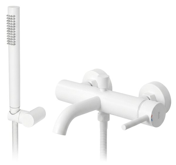 Koupelnová baterie REA LUNGO White Matt