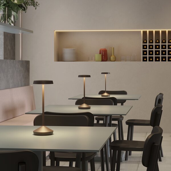 Redo Venkovní stolní lampa Sophie, IP65 Barva: Modrá