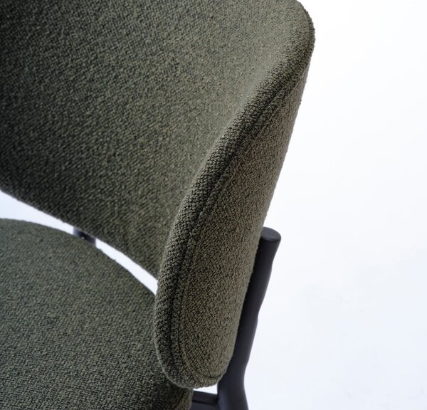 Zelené jídelní židle v sadě 2 ks Swan – Unique Furniture