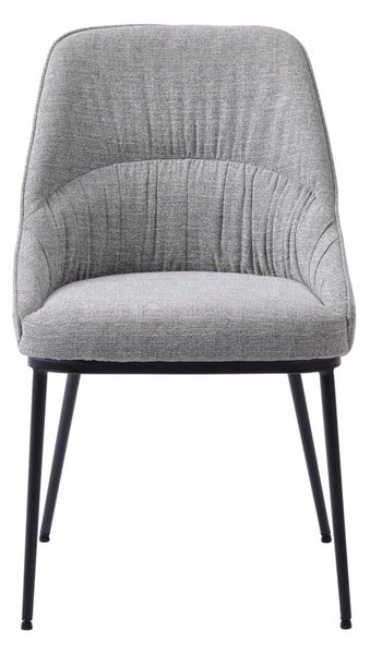 Šedé jídelní židle v sadě 2 ks Meridian – Unique Furniture