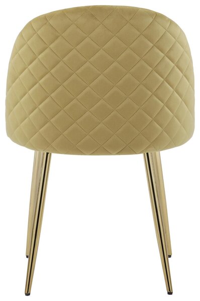 Židle ARTDECO samet šířka 51cm