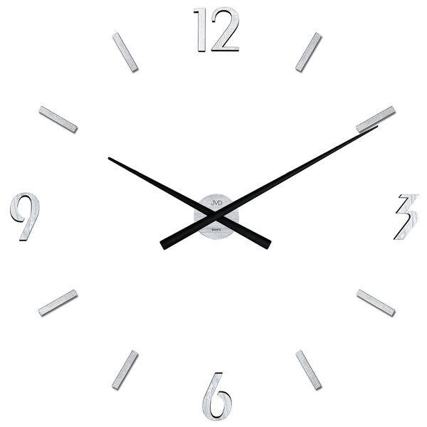 JVD Nástěnné designové nalepovací hodiny v imitaci dřeva JVD HT467.2 ( )