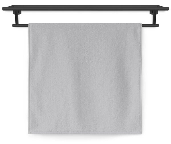 Ručník Veba COMFORT hladký jemná ocel Velikost: 50x100 cm
