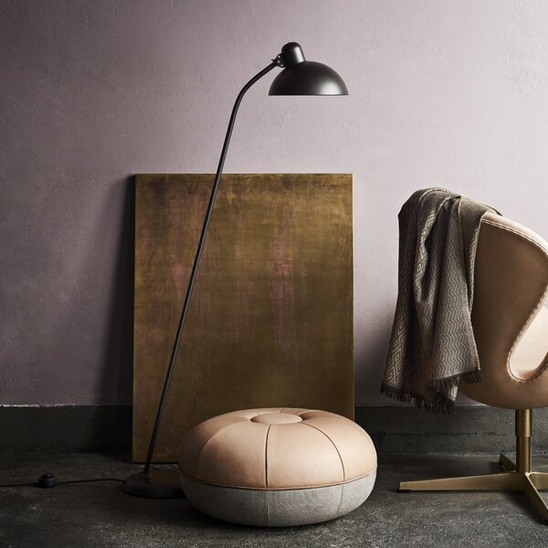 FRITZ HANSEN Stojací lampa Kaiser Idell, Matt Black