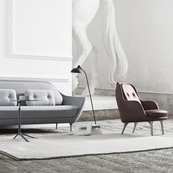 FRITZ HANSEN Stojací lampa Kaiser Idell, Matt Black