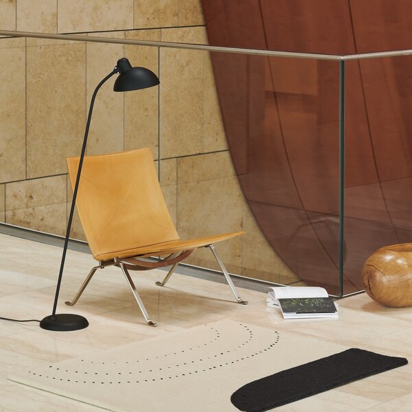 FRITZ HANSEN Stojací lampa Kaiser Idell, Matt Black