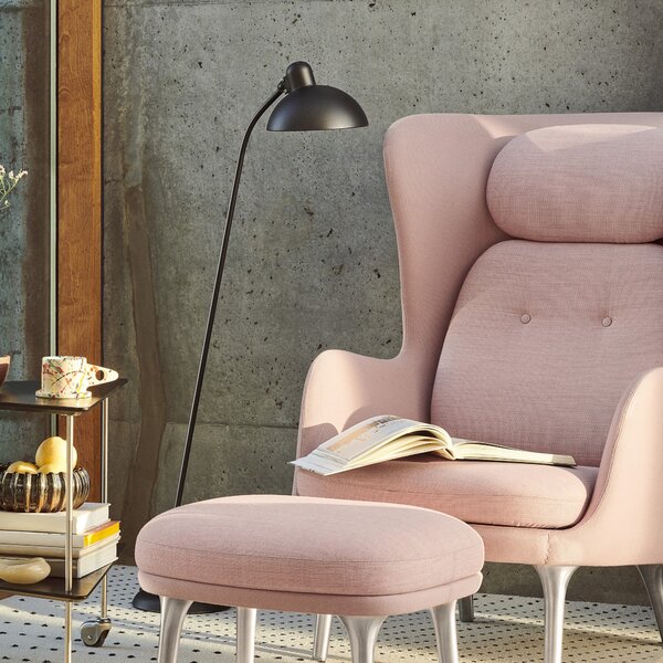 FRITZ HANSEN Stojací lampa Kaiser Idell, Matt Black