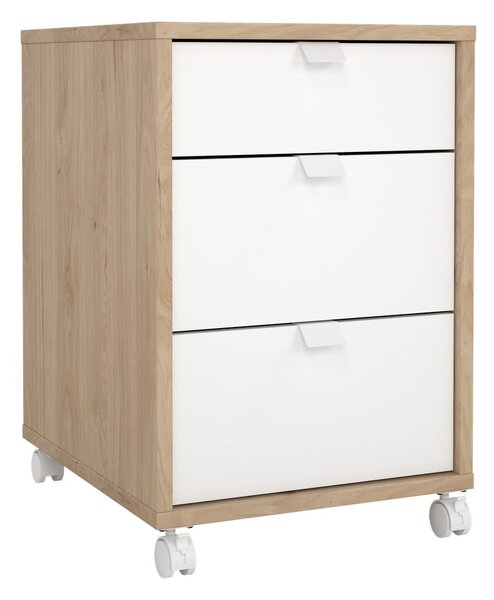 Skříňka v dekoru dubu v bílo-přírodní barvě 41x61 cm Sign – Tvilum
