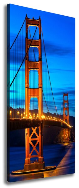 Vertikální Foto obraz na plátně Most San Francisco ocv-67938489