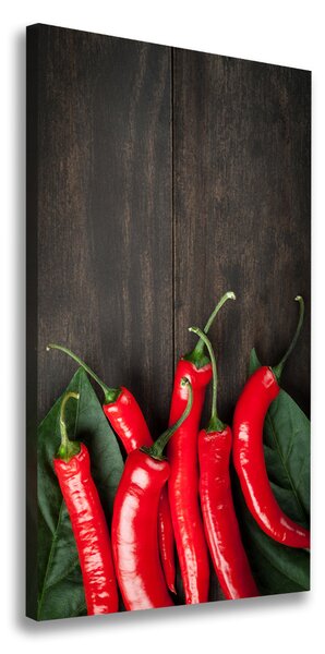 Vertikální Foto obraz na plátně Chilli papričky ocv-68584062