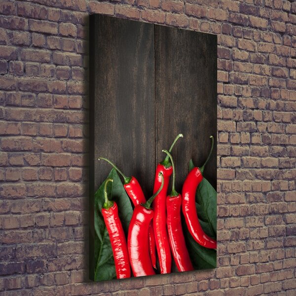 Vertikální Foto obraz na plátně Chilli papričky ocv-68584062