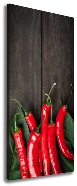 Vertikální Foto obraz na plátně Chilli papričky ocv-68584062
