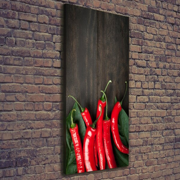 Vertikální Foto obraz na plátně Chilli papričky ocv-68584062