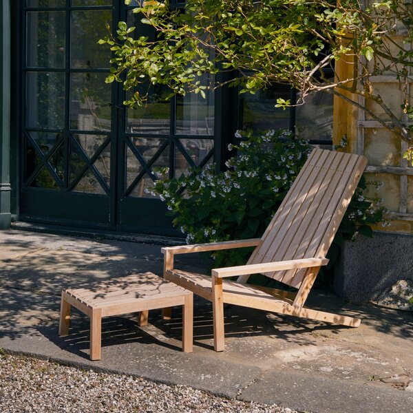 FRITZ HANSEN Zahradní křeslo Between Lines, Teak