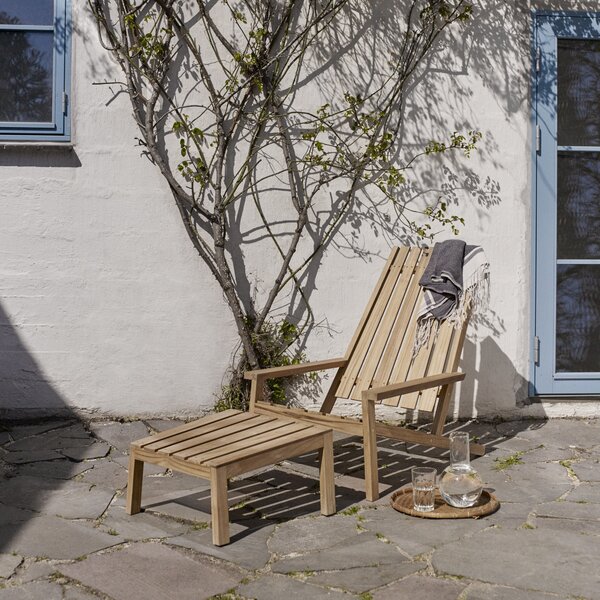 FRITZ HANSEN Zahradní křeslo Between Lines, Teak