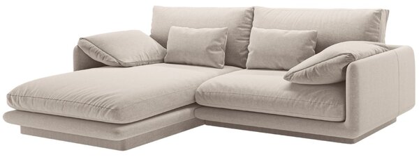 Micadoni Rohová pohovka Torino 220 cm, levá