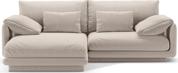 Micadoni Rohová pohovka Torino 220 cm, levá