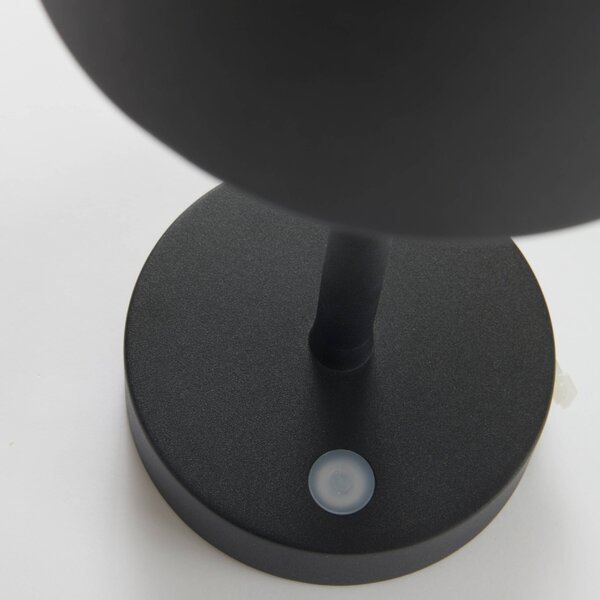 Jotex Kovová nabíjecí stolní LED lampa LEDA
