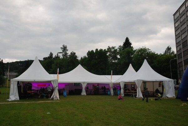 TENTino Pagoda 5x5 m Varianta: BAZAROVÁ