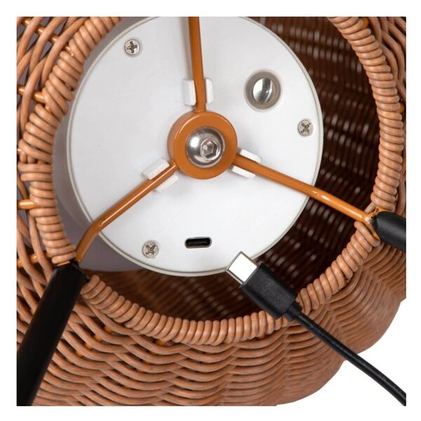 Lucide L038435072 LED venkovní stolní svítidlo COLIN | 3W integrovaný LED zdroj | 180lm | 3000K