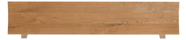Dubová masivní olejovaná a voskovaná lavice Rustical - 1400x350mm
