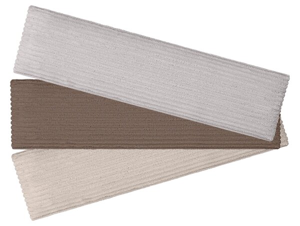 Čalouněný nástěnný panel FRAME LINCOLN 15x60 cm Barva: Hnědá